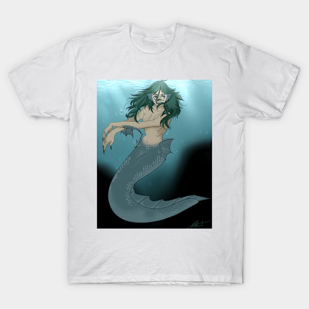 Killer Mermaid T-Shirt by Riffered24410